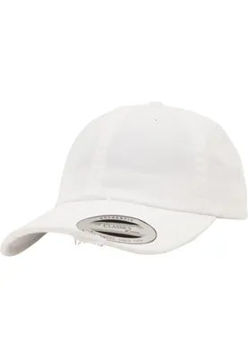 Obrázok produktu pre Yupoong Low Profile Bavlna Twill Destroyed Baseball Cap Uni weiß