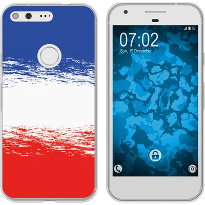 Produktbild von PhoneNatic Case kompatibel mit Google Pixel Silikon-Hülle WM France M5