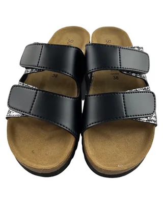 Produktbild von SUPERSOFT Damen Hausschuhe Pantoletten 275 156 BLACK  Größe.40