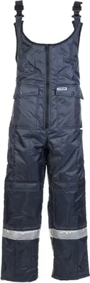 Produktbild von Größe S Herren Planam Kühl-/Gefrierhaus Gefrierhaus Latzhose marine Innenfutter blau Modell 5133