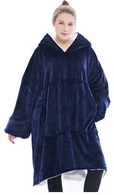 Produktbild von Solidchoice – Oversized Kapuzenpullover für Erwachsene, weich und bequem