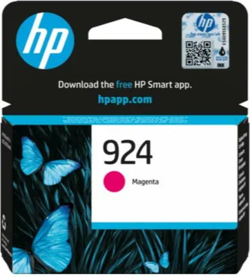 Produktbild von HP 924 Magenta Original Druckerpatrone, Standardertrag, Magenta, 1 Stück(e), 400 Seiten, Einzelpackung