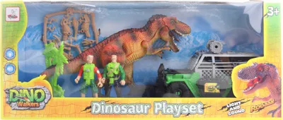 Image de Ensemble de dinosaures à piles