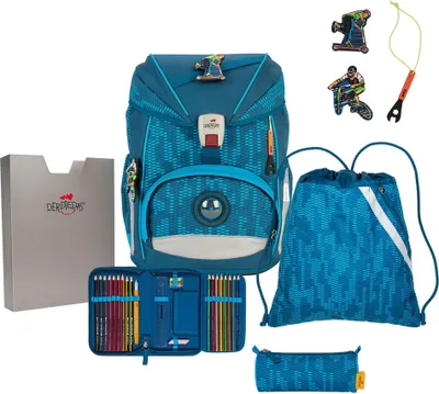 Produktbild von DerDieDas Schulrucksack Set 5-TLG. Ergoflex Trendsport 2023