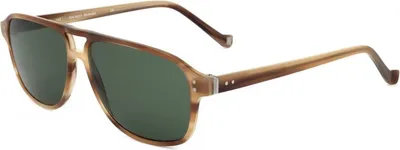 Immagine prodotto di HACKETT BESPOKE HEB210 Occhiali da sole da uomo in corno marrone latte 56/13/145