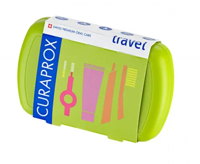 Image de Curaprox, set de voyage vert