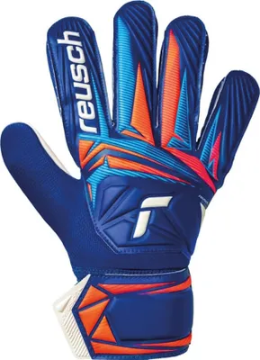 Productafbeelding van Reusch Attrakt Starter Solid Junior keepershandschoenen, blauw, maat 7, voor kinderen, blauw, maat 7