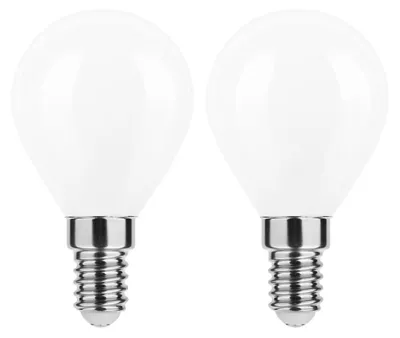 Produktbild von Modee E14 LED Filamentlampe P45 4W 470lm 2700K Warmweiß 2 Stück