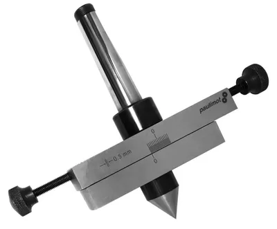 Produktbild von PAULIMOT verstellbare  Körnerspitze zum Kegeldrehen MK2+MK3