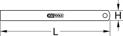 Immagine prodotto di KS Tools 300.0117 3000117 Rule Spring steel