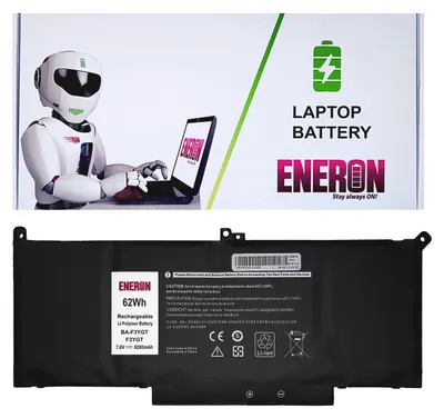 Produktbild von Eneron Laptop Akku F3YGT 7.6V 8200mAh/62Wh für Dell Latitude 7280 7290 7380 7390 7480 7490