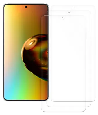 Produktbild von kwmobile 3x Displayschutzfolie kompatibel mit Xiaomi Redmi Note 13 Pro 5G / Poco X6 5G Folie - klare Schutzfolien Set in transparent