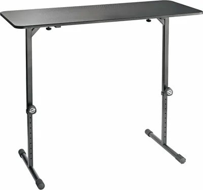 Obrázek produktu pro König & Meyer 12160.000.55, DJ konzole, Černá, MDF, Ocel, Podlaha, 30 kg, 1100 mm
