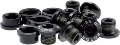 Immagine prodotto di Rotor Road 5 Set di bulloni per ingranaggi nero nero taglia unica