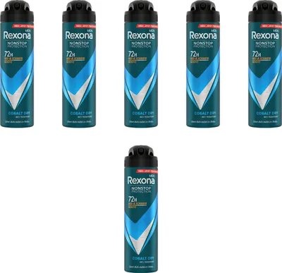 Produktbild von Rexona Men Nonstop Protection Deospray Anti-Transpirant Cobalt Dry 6x 150ml