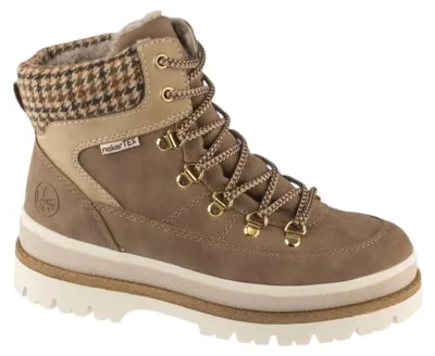 Imagen del producto de Rieker Y621064 Y62 - Botas de cordones para mujer, color marrón, estilo casual
