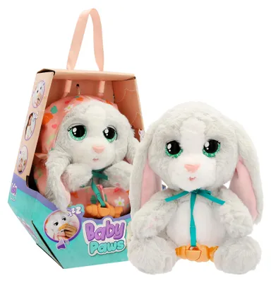 Productafbeelding van IMC Toys Baby Paws Konijn, Knuffel, Geschikt voor kinderen vanaf 1,5 jaar, Interactief, Met geluid, AAA