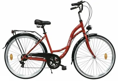 Zdjęcie produktu dla Rower Dallas City 28" 7spd - czerwony z czarnym