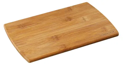 Schneidebrett aus Bambus, cremefarben, 26x17x2 cm
