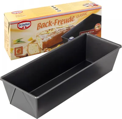 Productafbeelding van Dr. Oetker Bakvorm, rechthoekig, 30 cm, Classic, zwart