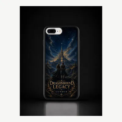 Imagen del producto de Funda para iPhone 7 / 8 Plus, carcasa protectora para teléfono móvil con diseño de dragón – LUNØIR ©