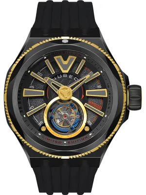 Produktbild von Nubeo NB-6075-05 Herrenuhr Messenger Tourbillon Limited 52mm
