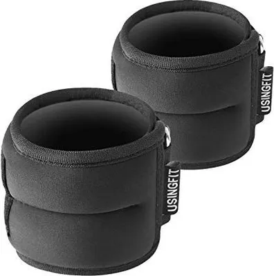Produktbild von USINGFIT gewichtsmanschetten fuß gewichte für beine und arme 2 * 0,5Kg / 1Kg 1,5Kg 2Kg gewicht hand ankle weights set fitness fußgewichte handgelenk