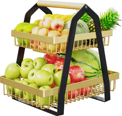 Produktbild von Heikoeco® Multifunktionelles Gewürzregal Stehend, 2 Etagen Edelstahl Gewürzständer/Gewürzhalter, Küchenregal Organizer, weiß