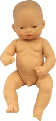 Produktbild von Puppe Asiatischer Baby Junge 32 cm - Miniland