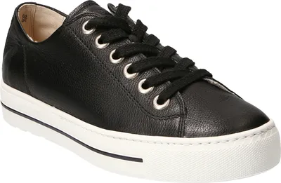 Immagine prodotto di Scarpe da ginnastica Paul Green 4704-228, pelle liscia, nero, donna