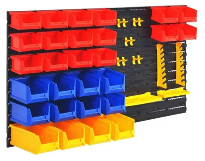 Immagine prodotto di Organizzatore da parete per utensili con contenitori