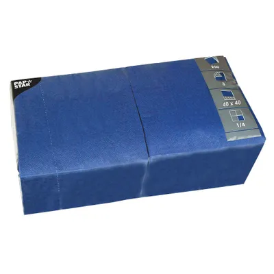 Zdjęcie produktu dla Papstar 82565, Niebieski, Bibułka, Monochromatyczny, 46 g/m², 400 mm, 400 mm