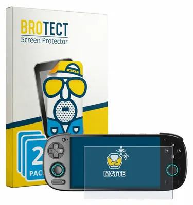 Produktbild von 2x BROTECT Schutzfolie für Retroid Pocket 5 Displayschutz Displayschutzfolie Folie Matt Entspiegelungsfolie