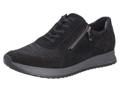 Produktbild von Waldläufer Damen Schnürschuhe, schwarz(schwarz), Gr. 51/2