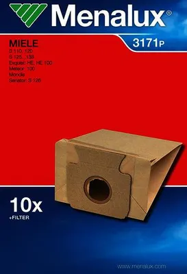 Produktbild von MENALUX Staubsäcke für Miele (10Stk.) 3171 P
