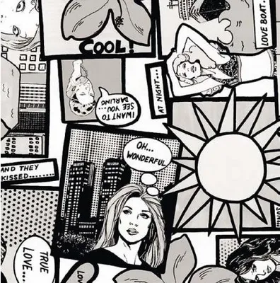 Image de Decoralia Adhésif Comic_45cmx2m - Decoralia
