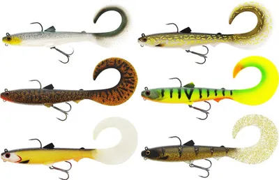 Produktbild von Westin Bullteez Curltail R2F 16cm 35g Sinking - montierter Gummifisch, Farbe:Headlight