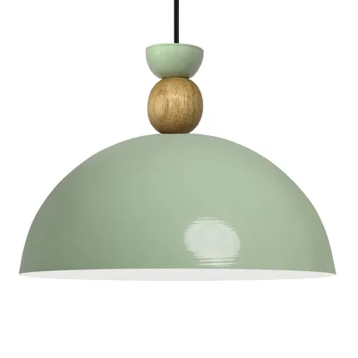 Produktbild von Pendelleuchte Yimpi Hängelampe Industrial Ø30 cm, E27, Mintgrün Moderne Lampe