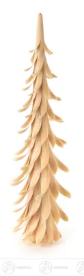 Produktbild von Spiralbaum natur (25cm) von Dregeno Seiffen