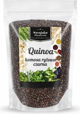 QUINOA - KOMOSA RYŻOWA CZARNA 1Kg Swojska Piwniczka