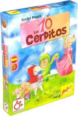 Zdjęcie produktu dla Gra karciana Mercurio Los 10 Cerditos Wielokolorowy Wielokolorowy Jeden rozmiar