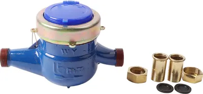 Image de Compteur d'eau à sec Télésurveillance Transmission magnétique Débitmètre d'eau froide DN15