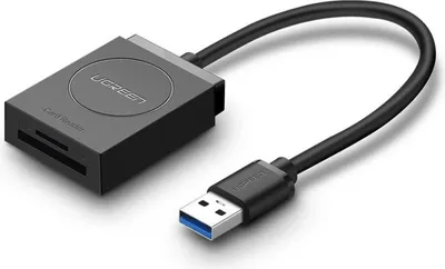 Produktbild von Ugreen czytnik kart SD / micro SD na USB 3.0 czarny (CR127 20250)