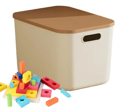 Immagine prodotto di Contenitori di stoccaggio salvaspazio, impilabili e trasportabili