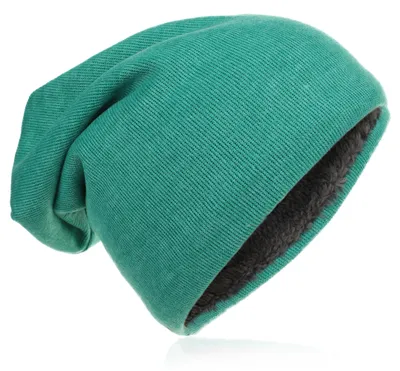 Produktbild von Strick Beanie Unifarbe Tuerkis-M