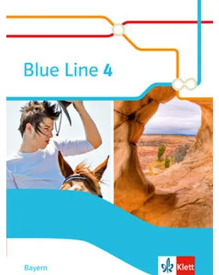 Immagine prodotto di Blue Line 4 R-Zug. Schülerbuch (Hardcover) Klasse 8. Ausgabe Bayern