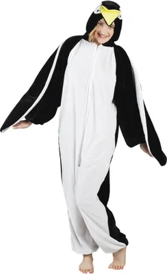 Produktbild von B88022-165 Pinguin Kostüm Damen Herren Gr.bis max. 165 cm Körpergröße