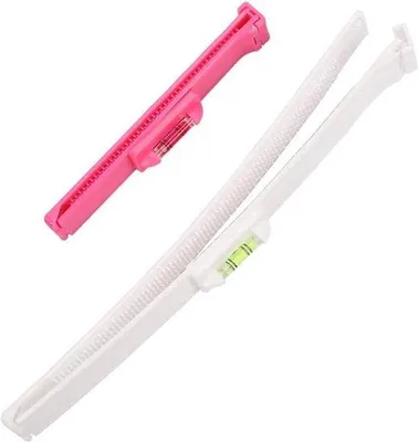 Immagine prodotto di Set professionale per il taglio dei capelli fai da te, 2 pezzi, abbigliamento fai da te, con luce, rosa e bianco