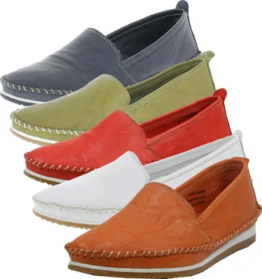 Produktbild von Andrea Conti Damen Leder Slipper 1889601, Größe:41 EU, Farbe:Weiß