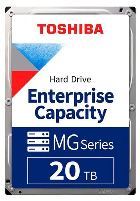 Image de Toshiba MG10 Series MG10SCA20TE - Disque dur - Entreprise - 20 To - interne - 3,5" (8,9 cm) - SAS 12Gb/s - 7200 tr/min - mémoire tampon : 512 Mo